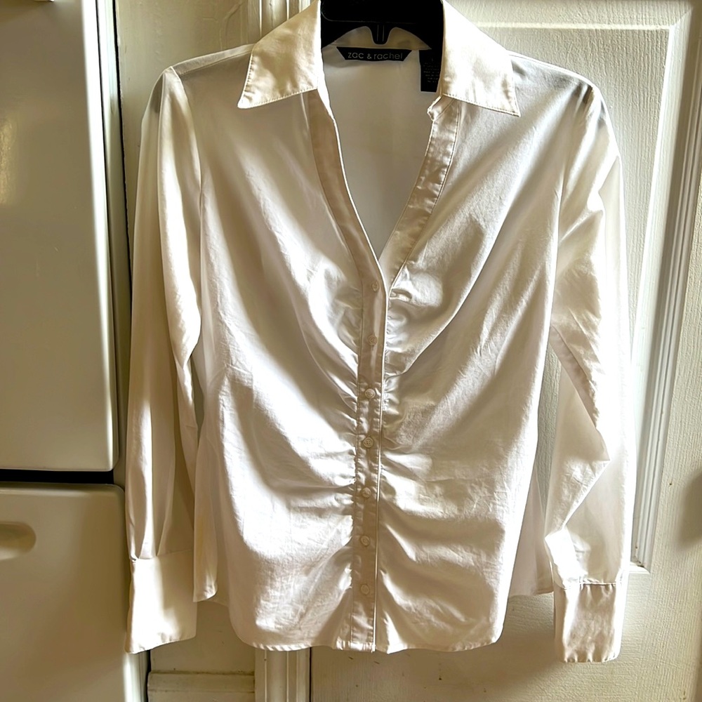 White Button Up Blouse